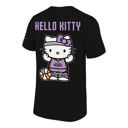 Limited edition Black T-Shirt 2026 Golden State Valkyries x Hello Kitty