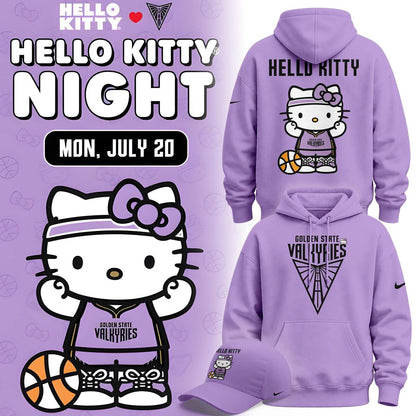 Special Edition Hoodie 2026 Golden State Valkyries x Hello Kitty.