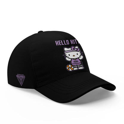 Special Edition Black Hoodie 2026 Golden State Valkyries x Hello Kitty