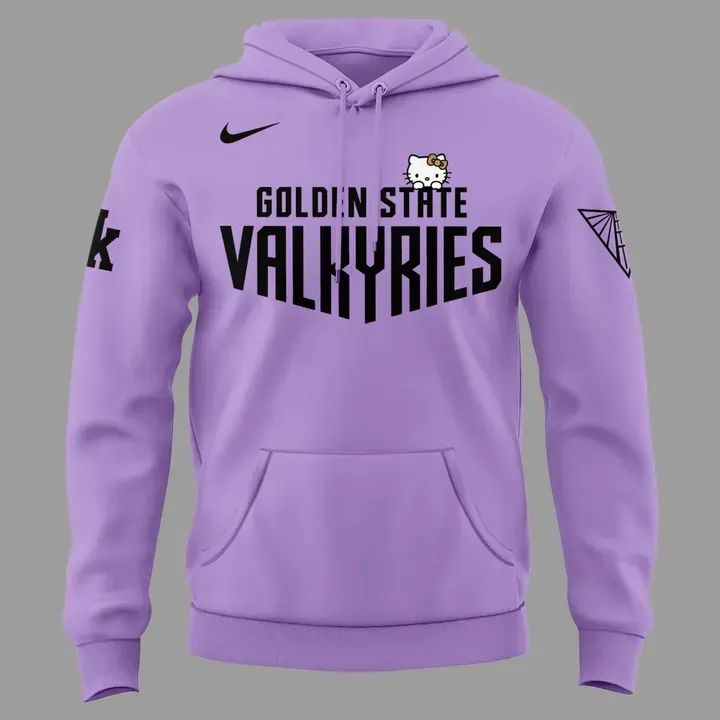Special edition Golden State Valkyries x Hello Kitty Hoodie for fans