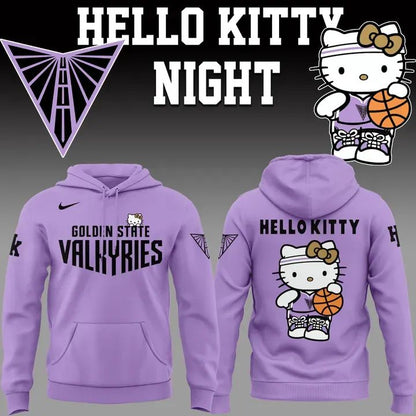 Special edition Golden State Valkyries x Hello Kitty Hoodie for fans