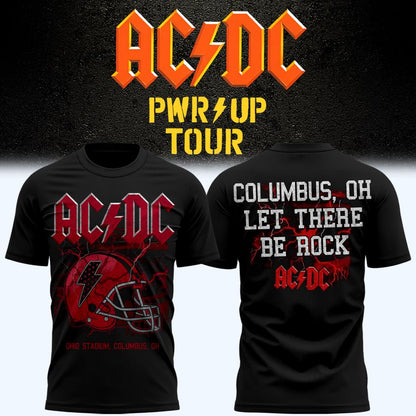 AC/DC x Ohio State Buckeyes Football - Power Up Tour 2026 Black T-Shirt 95 Reviews