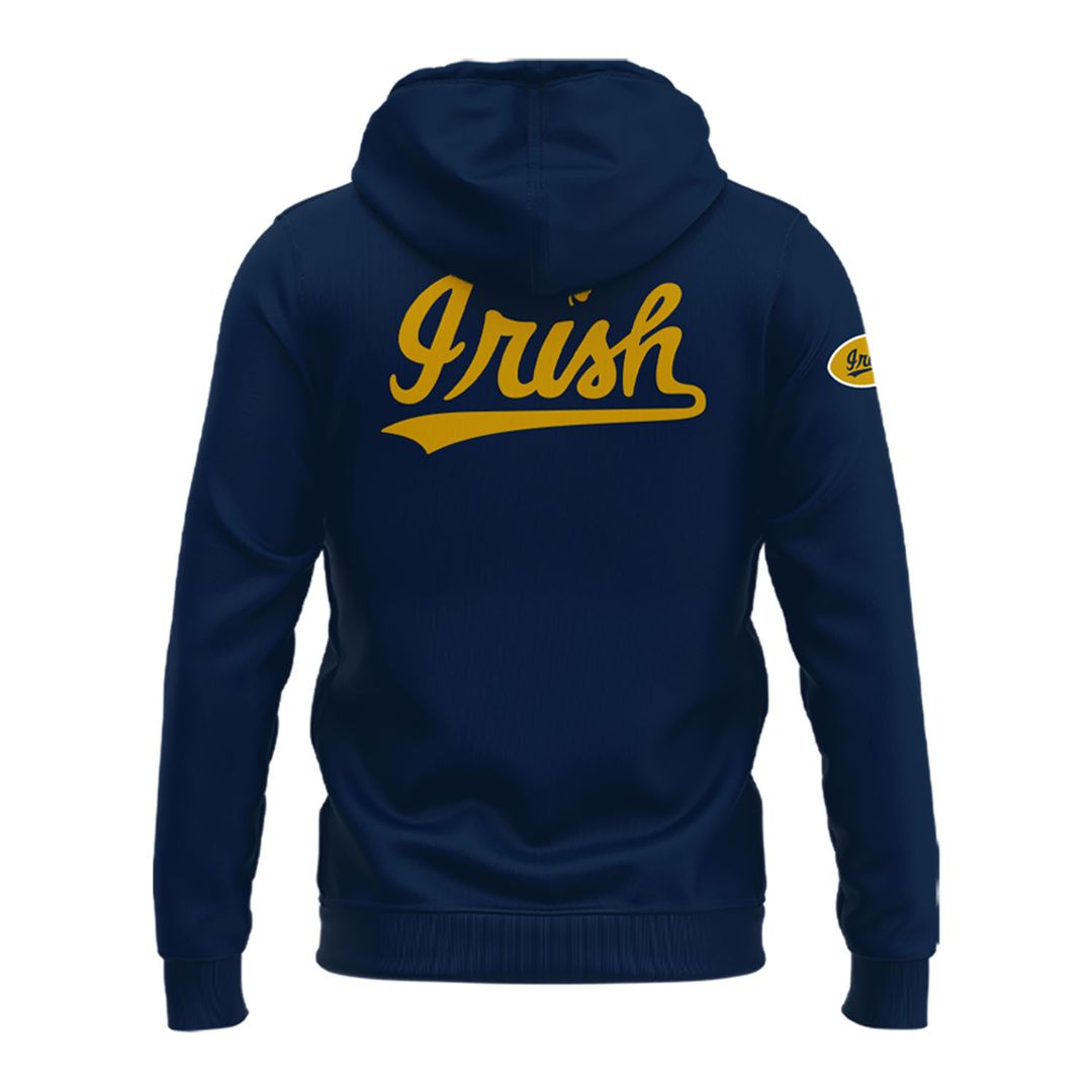 2026 Notre Dame "Go Irish☘️" Zip Hoodie!