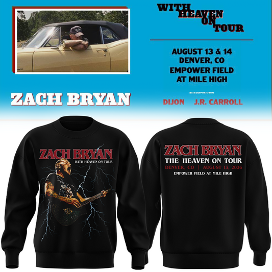 Limited Edition Zach Bryan x Denver Broncos Sweat