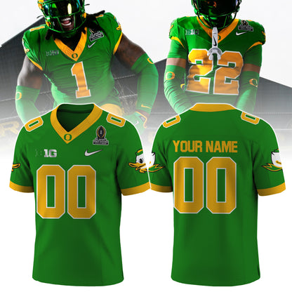 _ ORE Ducks Green Playoff Uniform Limited Edition Jersey 25-26