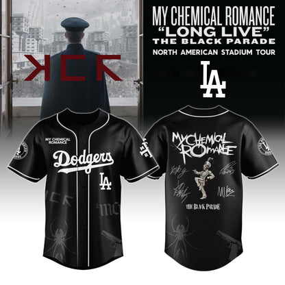 LA Dodgers x My Chemical Romance “Long Live The Black Parade” Jersey