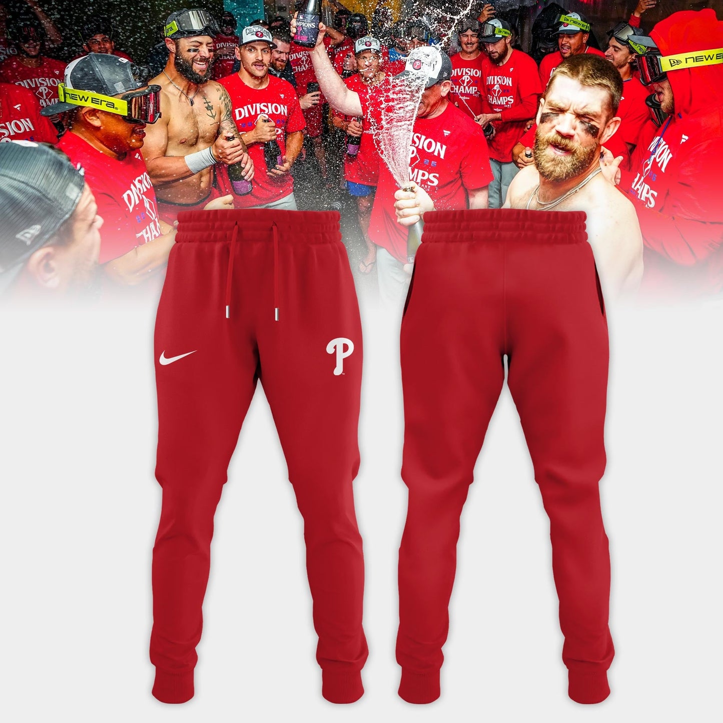 Philadelphia Phillies BACK-TO-BACK NL EAST CHAMPIONS Hoodie