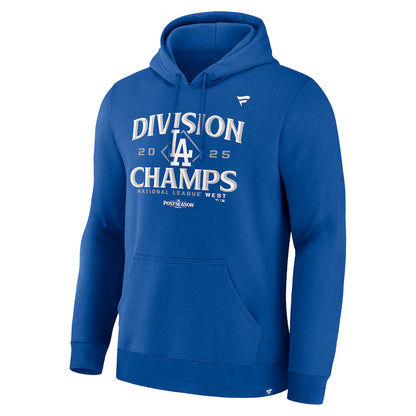 Men's Los Angeles Dodgers 2025 NL West Division Champions Locker Room Hoodie