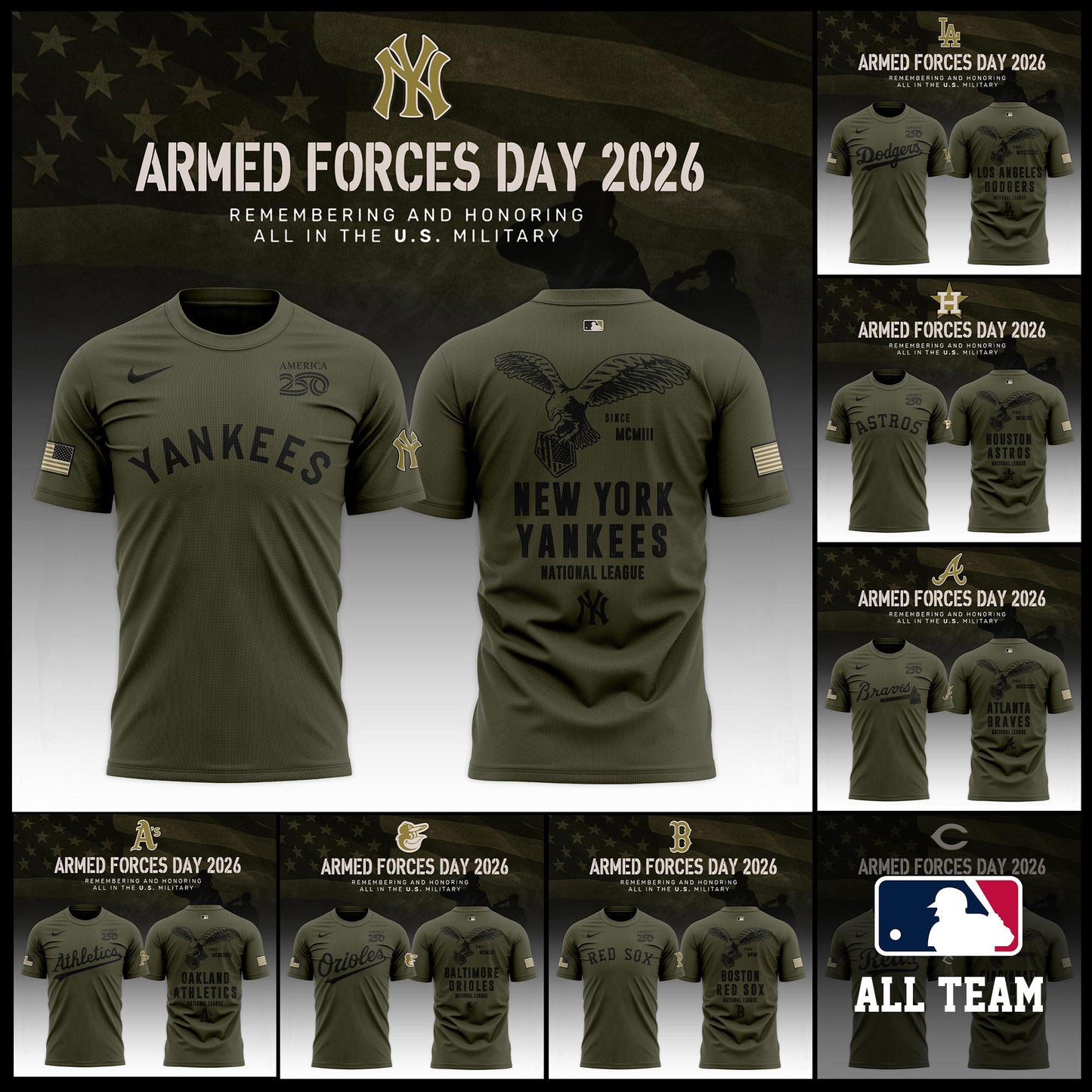 .Baseball x 2026 Armed Forces Day Limited Edition T-Shirt