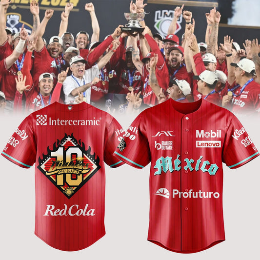 Diablos Rojos del México Campeon Jersey