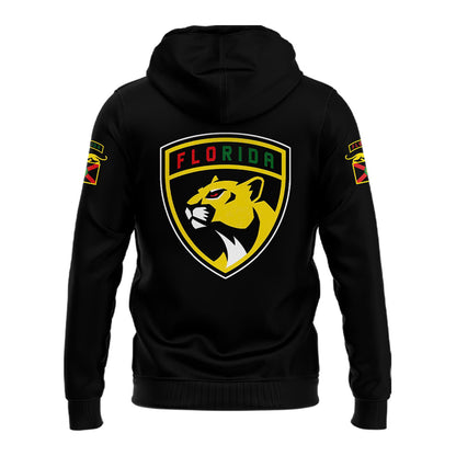 Florida Panthers 2025 Black History Night Hoodie