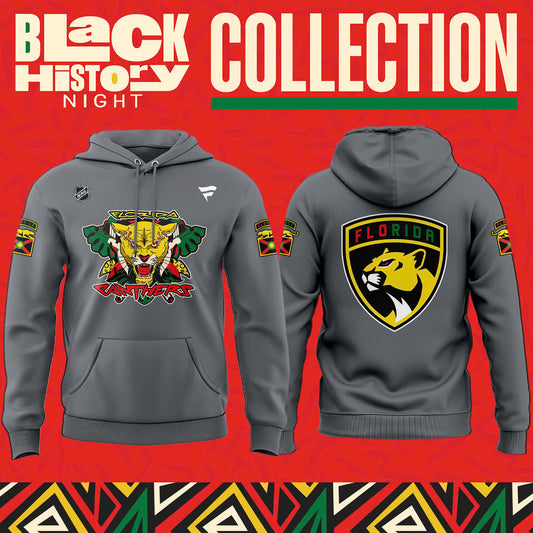 Florida Panthers 2025 Black History Night Hoodie