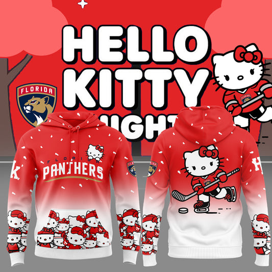 Florida Panthers  x Hello Kitty Hoodie 2025