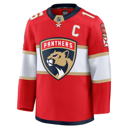 Florida Panthers Aleksander Barkov Fanatics Red Home Premium Jersey