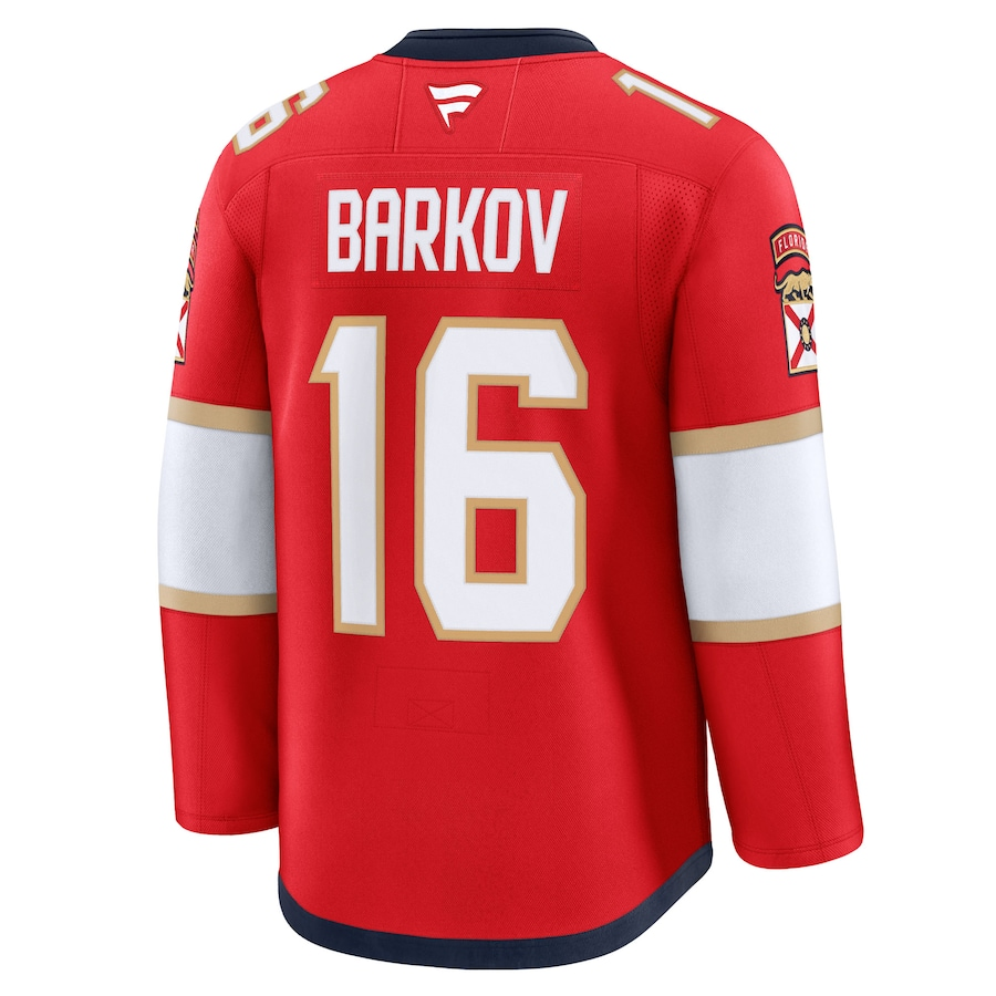 Florida Panthers Aleksander Barkov Fanatics Red Home Premium Jersey