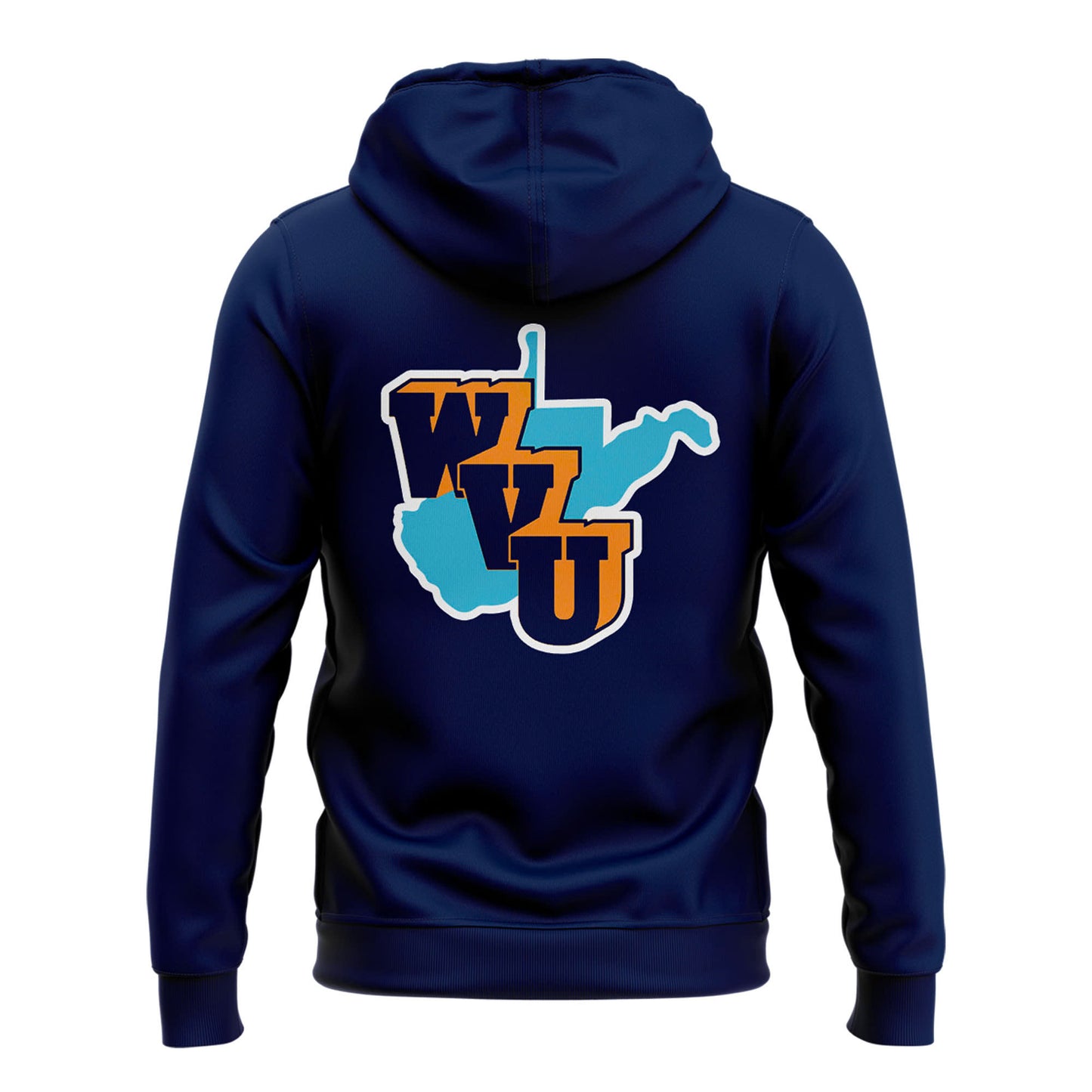 Special New Throwbacks 1965 Moutaineers Wordmark Zip Hoodie