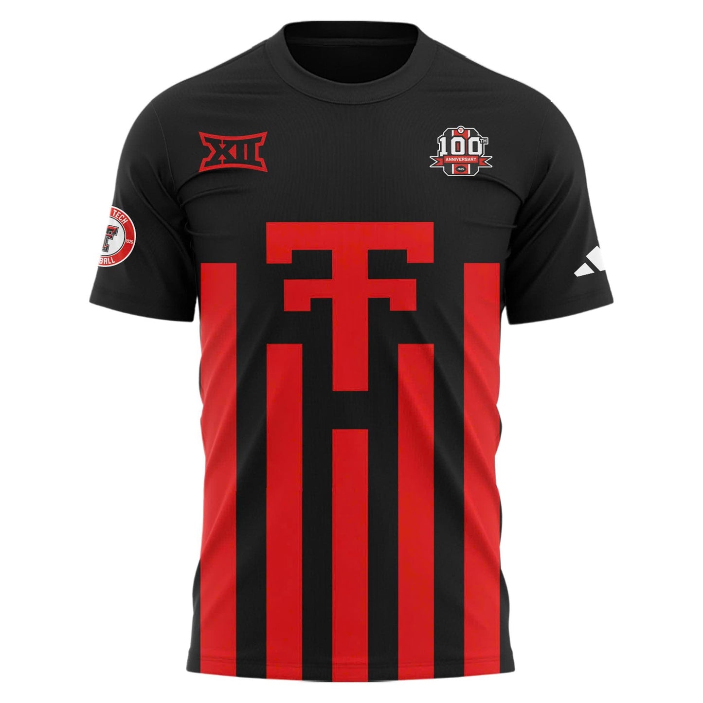 Texas Tech Red Raiders 100th Anniversary Throwback-Inspired T-shirt