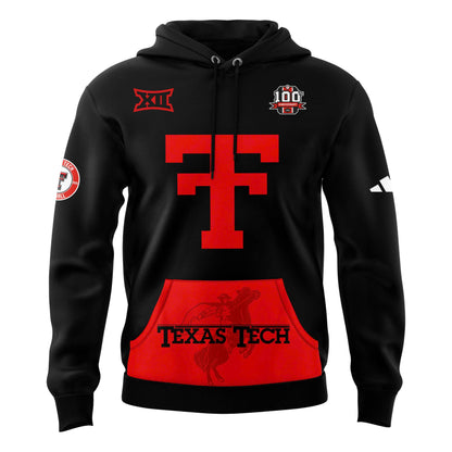 Texas Tech Red Raiders 100th Anniversary Throwback-Inspired Hoodie