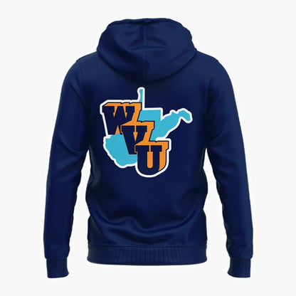 Special New Throwbacks 1965 West Virginia Wordmark Hoodie v1