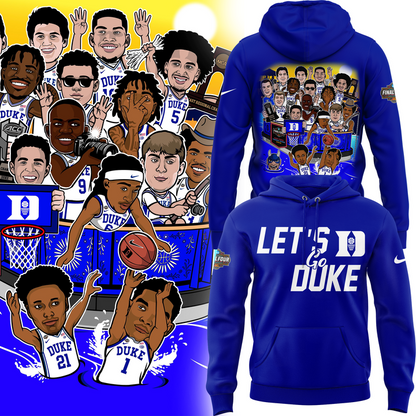 8K . Special Edition Duke Men's Basketball Hoodie 2025