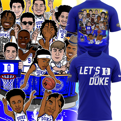 8K . Special New Duke Men's Basketball T-Shirt 2025