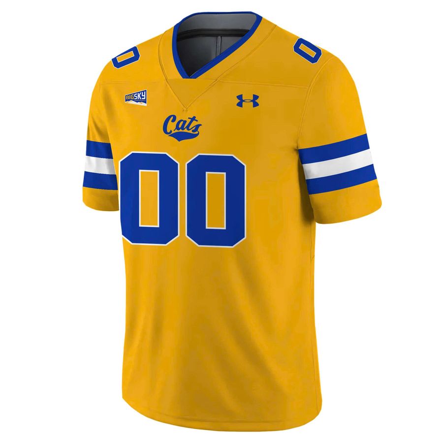 Special 2025 𝐆𝐎𝐋𝐃 𝐑𝐔𝐒𝐇 Montana State Football Jersey