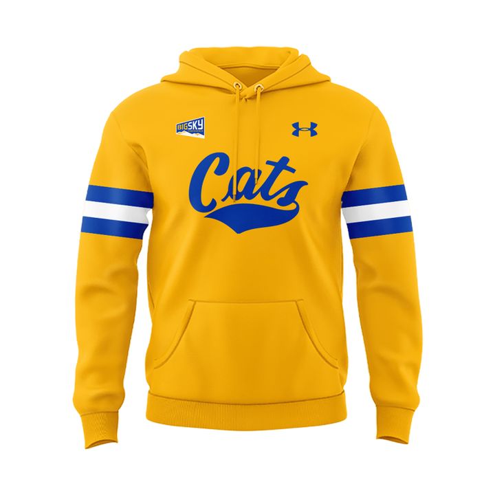 Special 2025 𝐆𝐎𝐋𝐃 𝐑𝐔𝐒𝐇 Montana State Football Hoodie 2