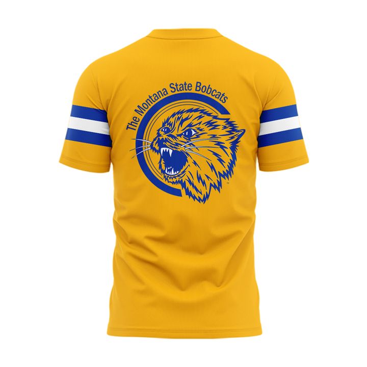 Special 2025 𝐆𝐎𝐋𝐃 𝐑𝐔𝐒𝐇 Montana State Football Tshirt
