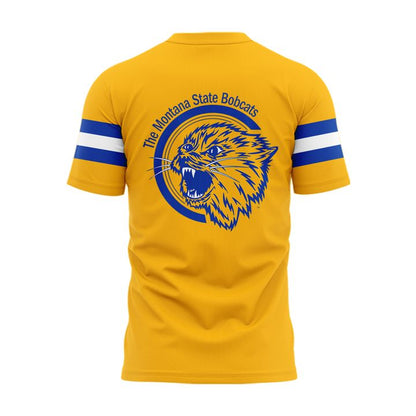 Special 2025 𝐆𝐎𝐋𝐃 𝐑𝐔𝐒𝐇 Montana State Football Tshirt