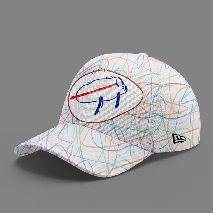 Buffalo Bills Sweat Sesigned By Patients At Buffalo’s Oishei Children’s Hospital