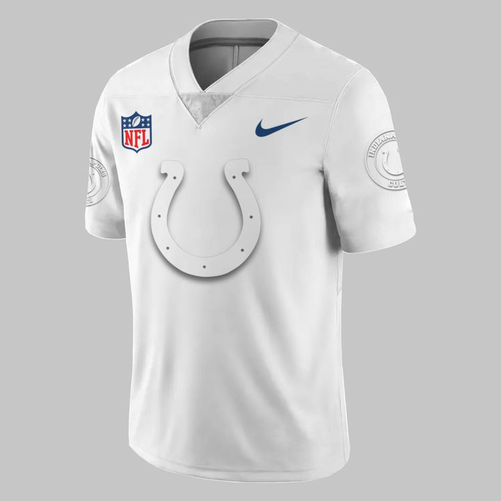Indianapolis Colts "White Out" Football Jersey (Custom)