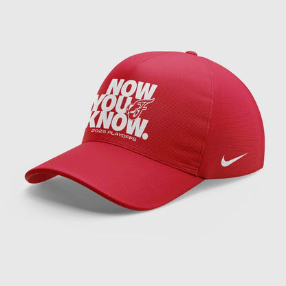 Fever Now You Know 2025 Playoffs V-Neck T-Shirt V2 (Red)