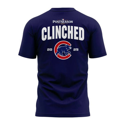 Speical Edition Chicago Cubs 2025 MLB Postseason Locker Room T-Shirt