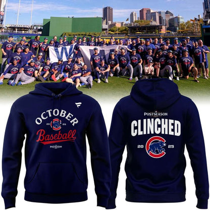 Speical Edition Chicago Cubs 2025 MLB Postseason Locker Room Hoodie