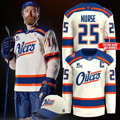 Edmonton Oilers Captain Jersey (Custom)