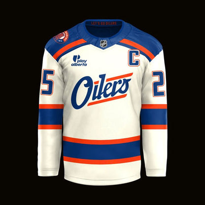 Edmonton Oilers Captain Jersey (Custom)