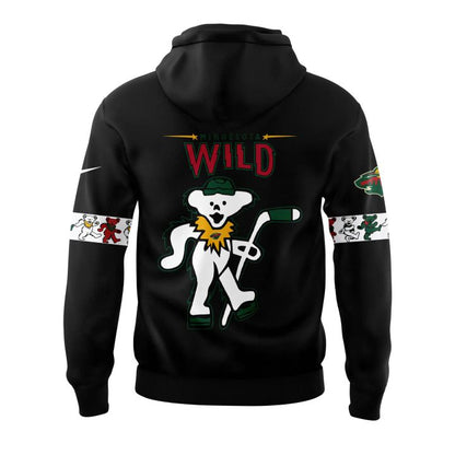 Minnesota Wild Grateful Dead Night Hoodie