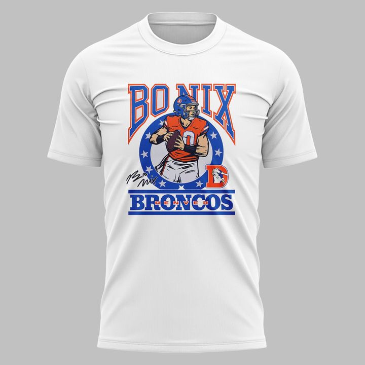 Denver Broncos Bo Nix T-shirt