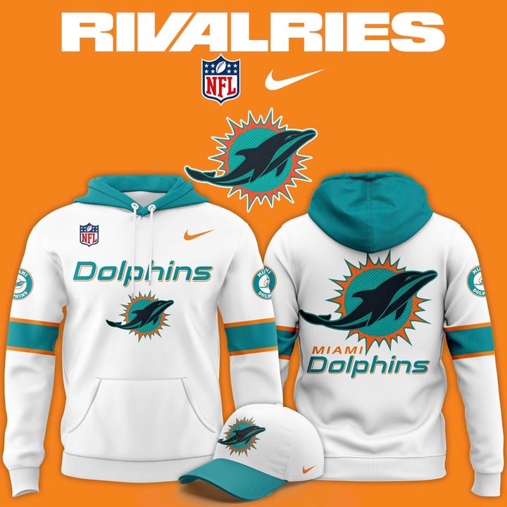 Miami Dolphins Nike Rivalries Hoodie 2025