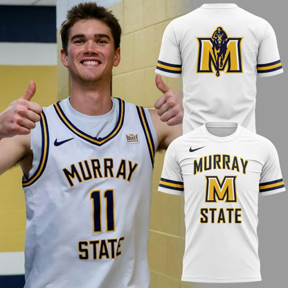Murray State Basketball Throwback Uniform T-Shirt - Special Edition