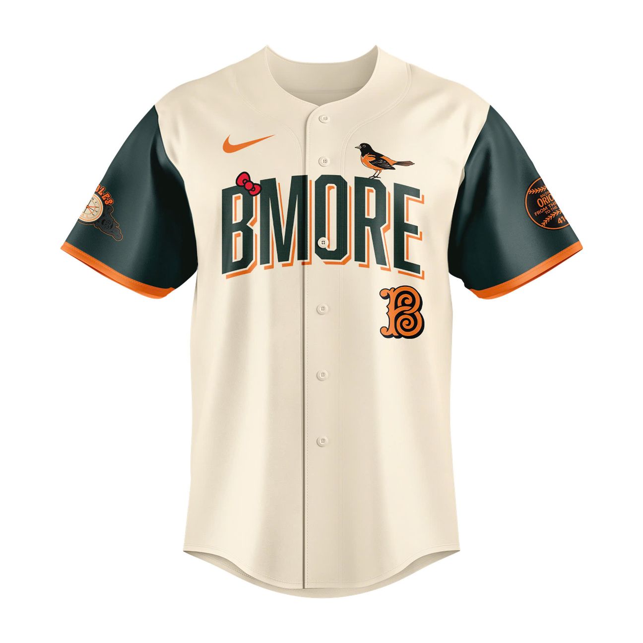 2026 Baltimore Orioles x Hello Kitty City Connect Baseball Jersey