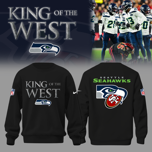 Seattle Seahawks - King of the West Sweatshirt