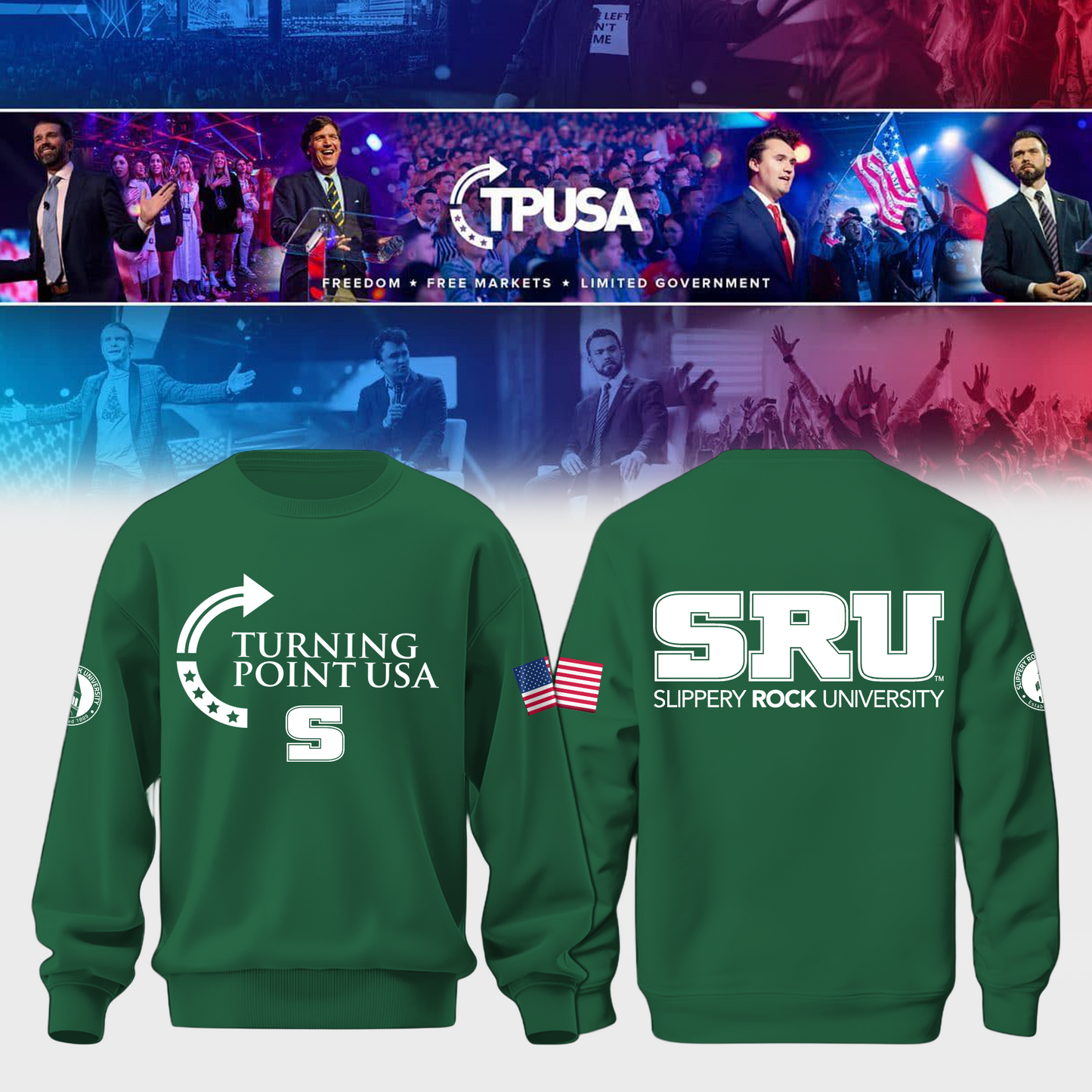 Slippery Rock University Freedom Sweater