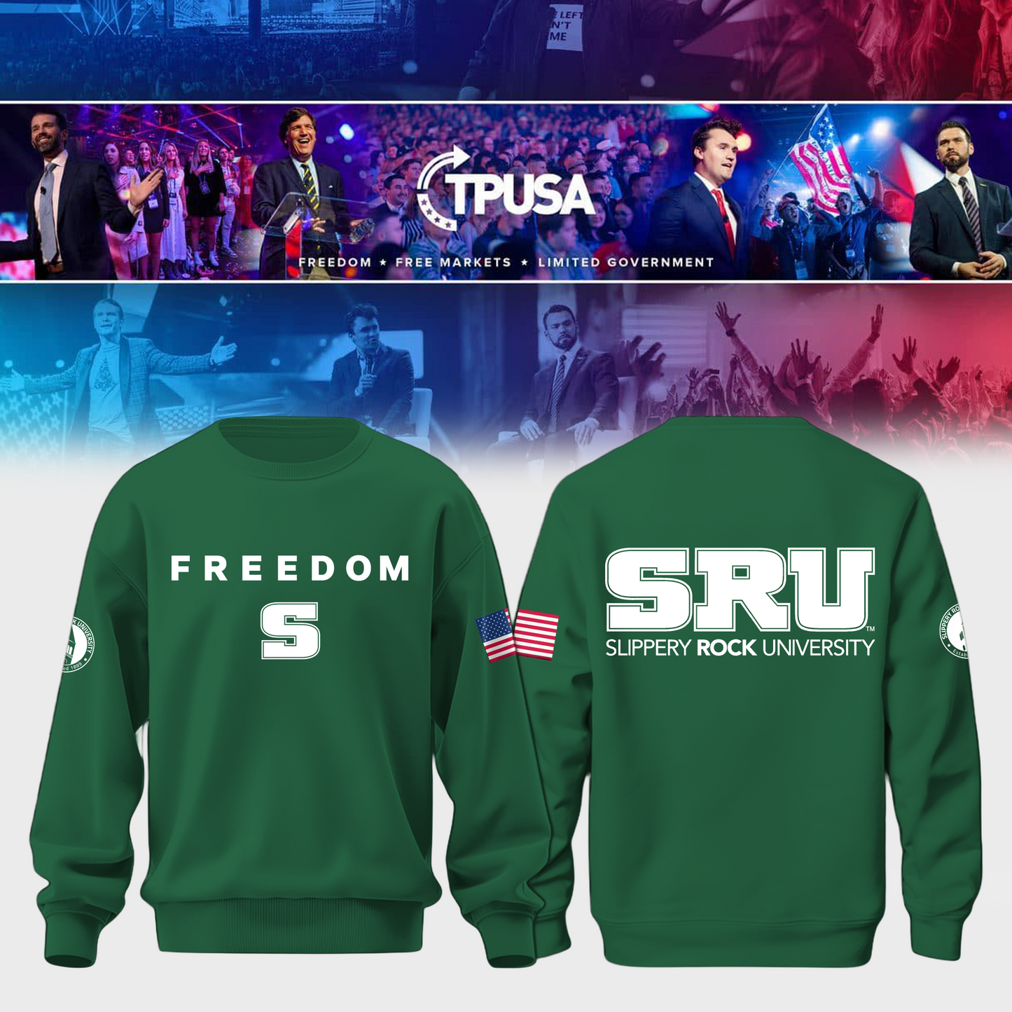 Slippery Rock University Freedom Sweater
