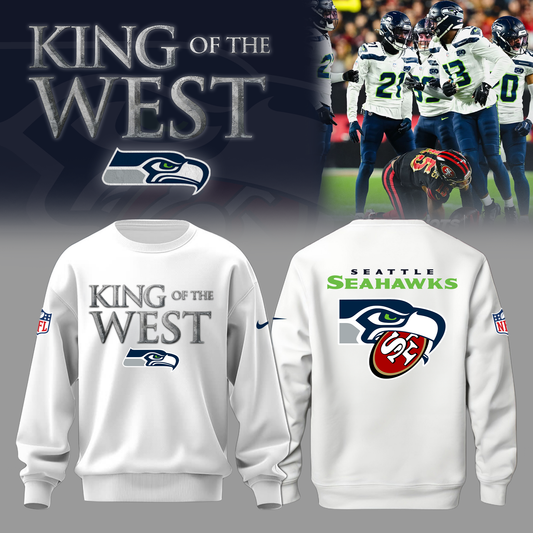 Seattle Seahawks - King of the West Sweatshirt