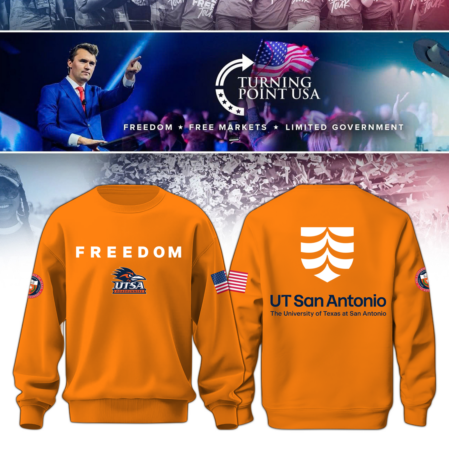 Limited Edition University Of Texas - San Antonio Freedom Sweater