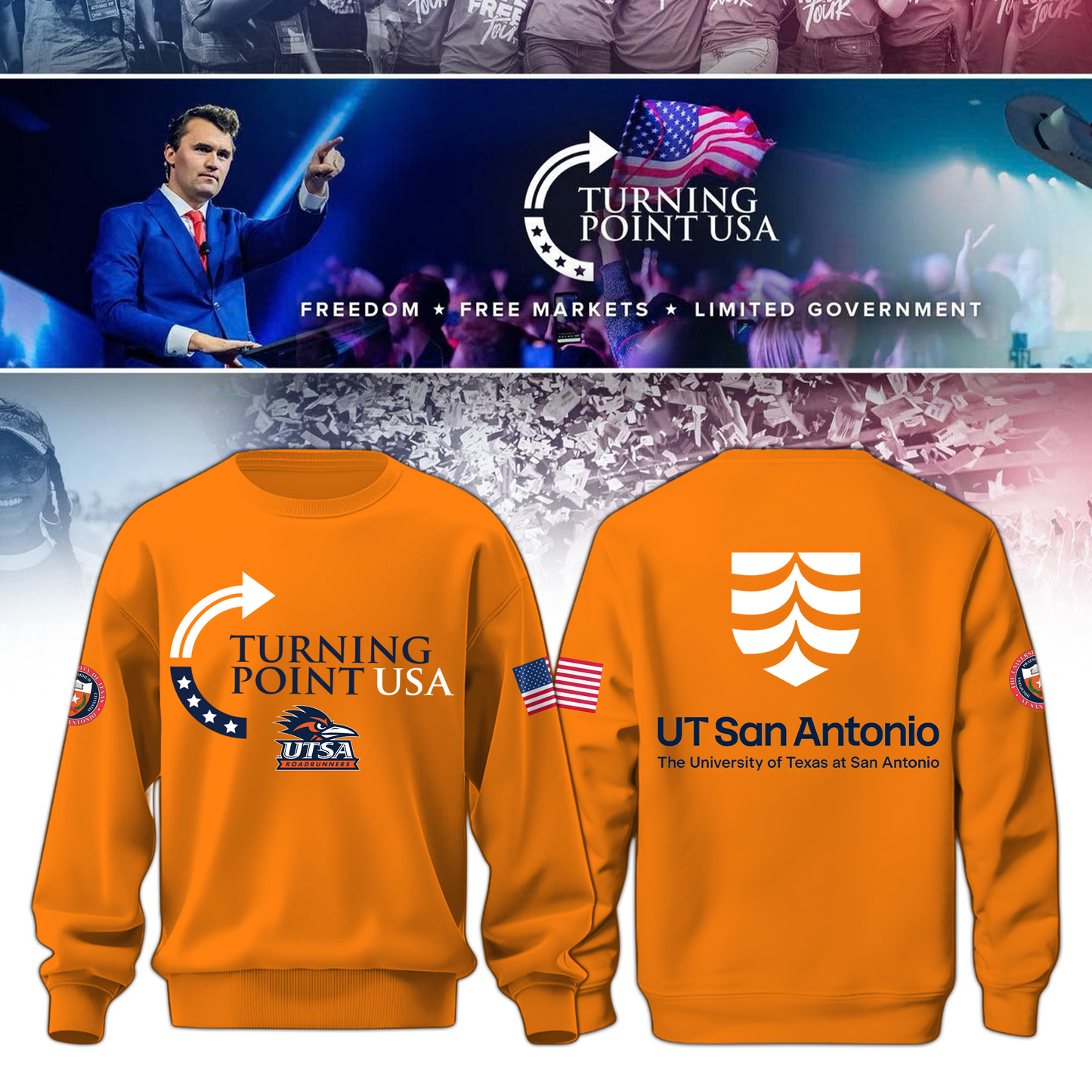 Limited Edition University Of Texas - San Antonio Freedom Sweater