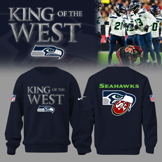 Seattle Seahawks - King of the West Sweatshirt