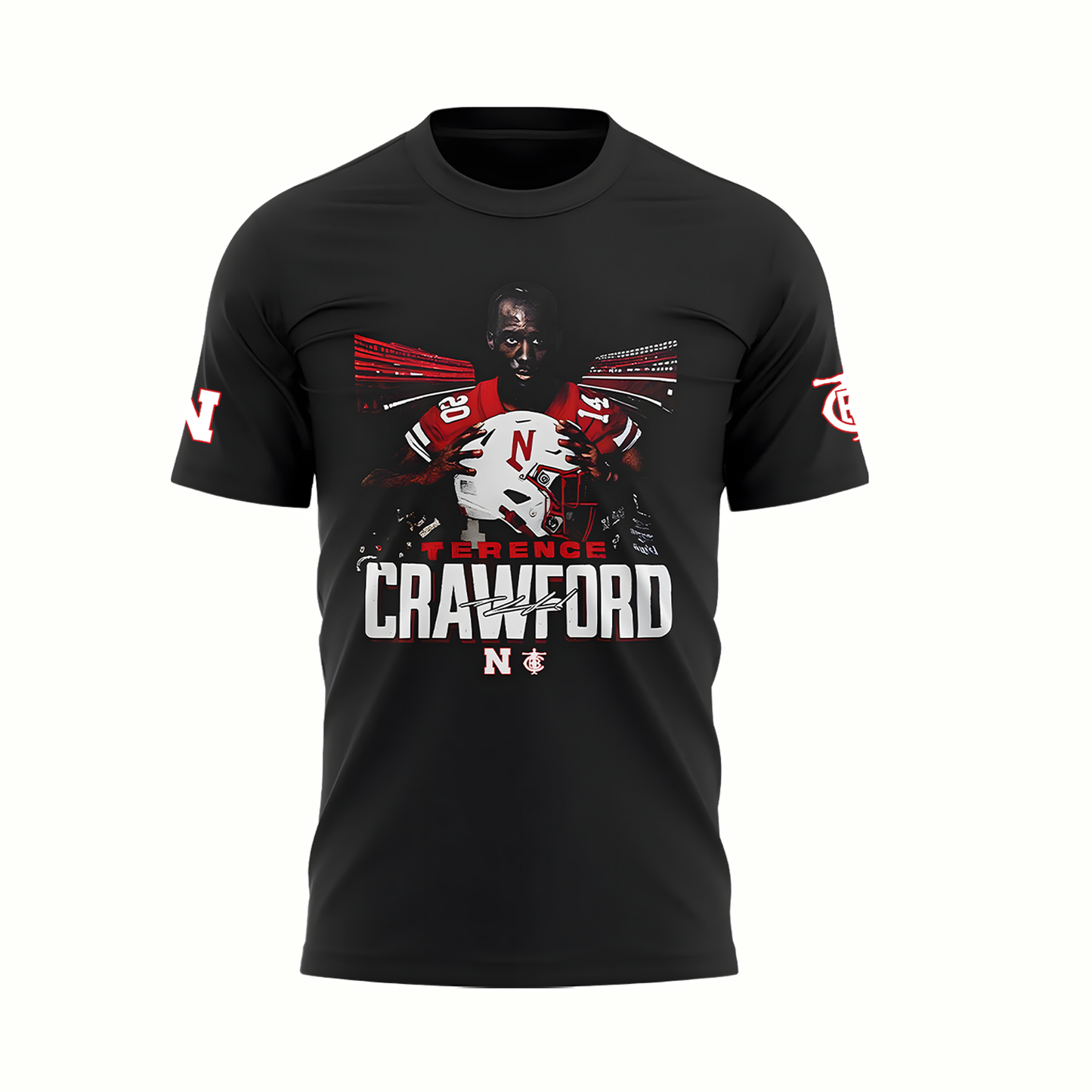 Exclusive Version Nebraska Football x Crawford Tshirt 2025
