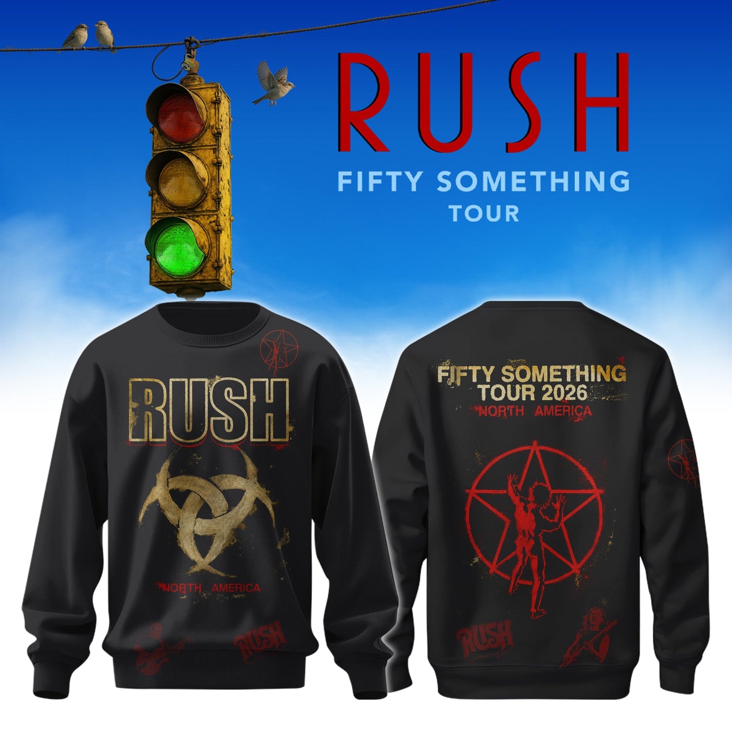 Rush “Fifty-Something Tour” 2026 Limited Edition + Selling Out Fast